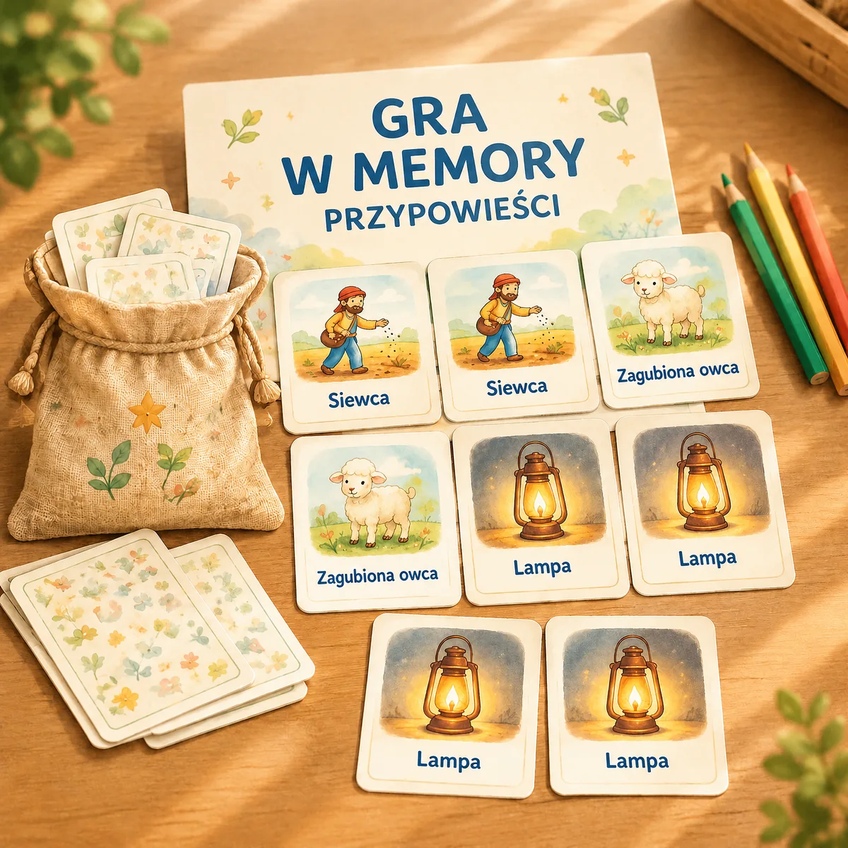 Gra w memory z przypowieściami (do druku)