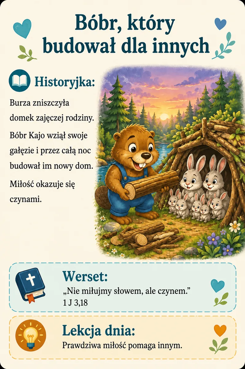 Bóbr, który budował dla innych